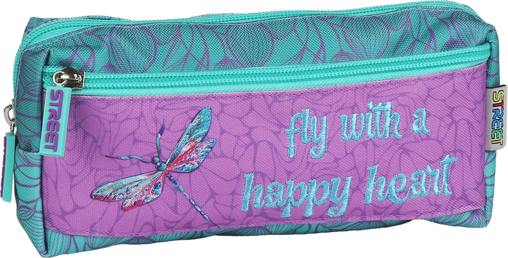 245132-EC Pernica vrećica četvrtasta 2 zipa Street DRAGONFLIES P50