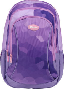 Ruksak 3 zip Violy Karbon