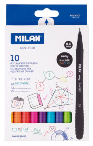 Flomaster fineliner MILAN Sway set 10 boja