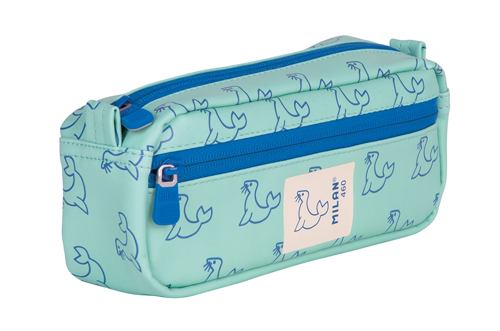 245308-EC Pernica četvrtasta compact MILAN 460 since 1918 tirkizna P24