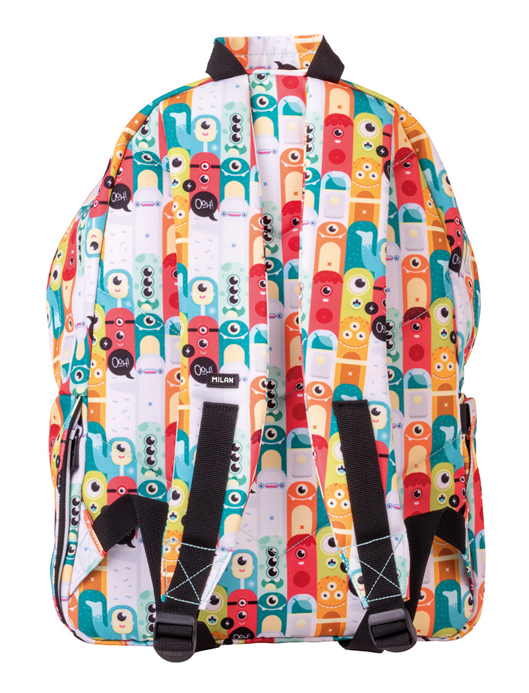 245317-EC Ruksak MILAN urban klasik 2 zipa 22lit Aliens P5