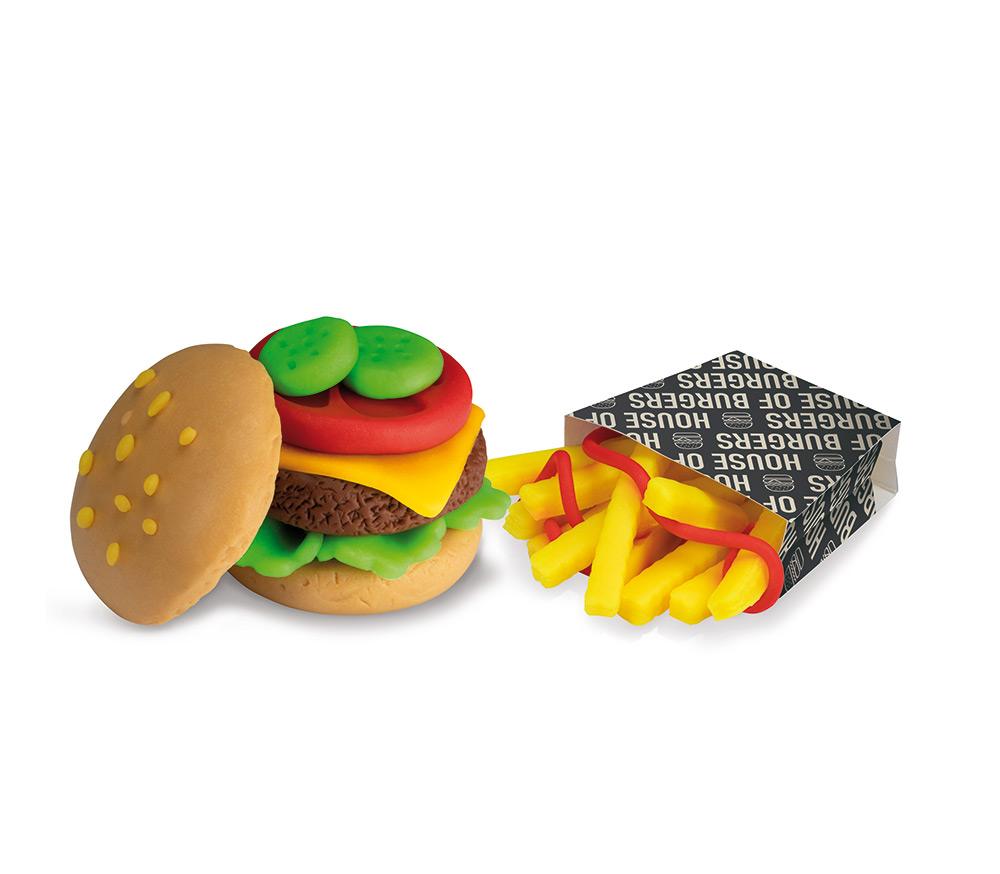 245320-EC Plastelin MILAN Soft Dough House of Burgers 4 boje x 116g P6