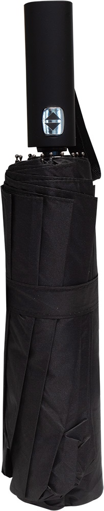 245440-EC Kišobran Mulan sklopivi O/C automatski  crni P12/60