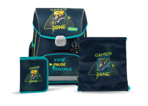 Prvoškolska torba set 3/1 Gamer Zone Street