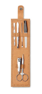 Manikir set 6-djelni Nailkit u etuiju od pluta