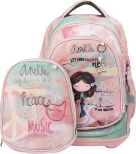 Ergonomski ruksak 2 panela Peace&Love Anekke