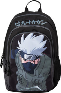Ruksak 3 zipa Naruto crni