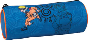 245641-EC Pernica vrećica okrugla NARUTO plava 22x8x8cm P6/48