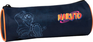 245642-EC Pernica vrećica okrugla NARUTO t.plava 22x8x8cm P6/48