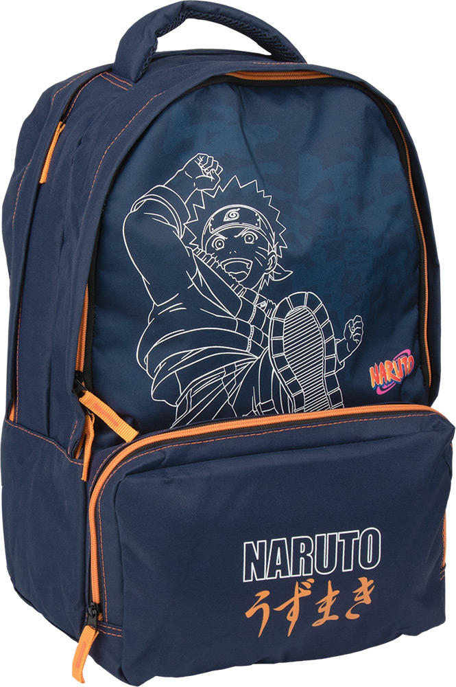 245644-EC Ruksak NARUTO t.plavi 2 zipa 22x31x43 cm P6