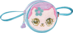 245720-EC Torbica na rame okrugla TIGER FAMILY Fun Time Snow Kitten P24