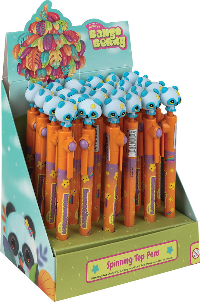 245801-EC Flomaster fineliner crni Bangoberry Pally Panda P24