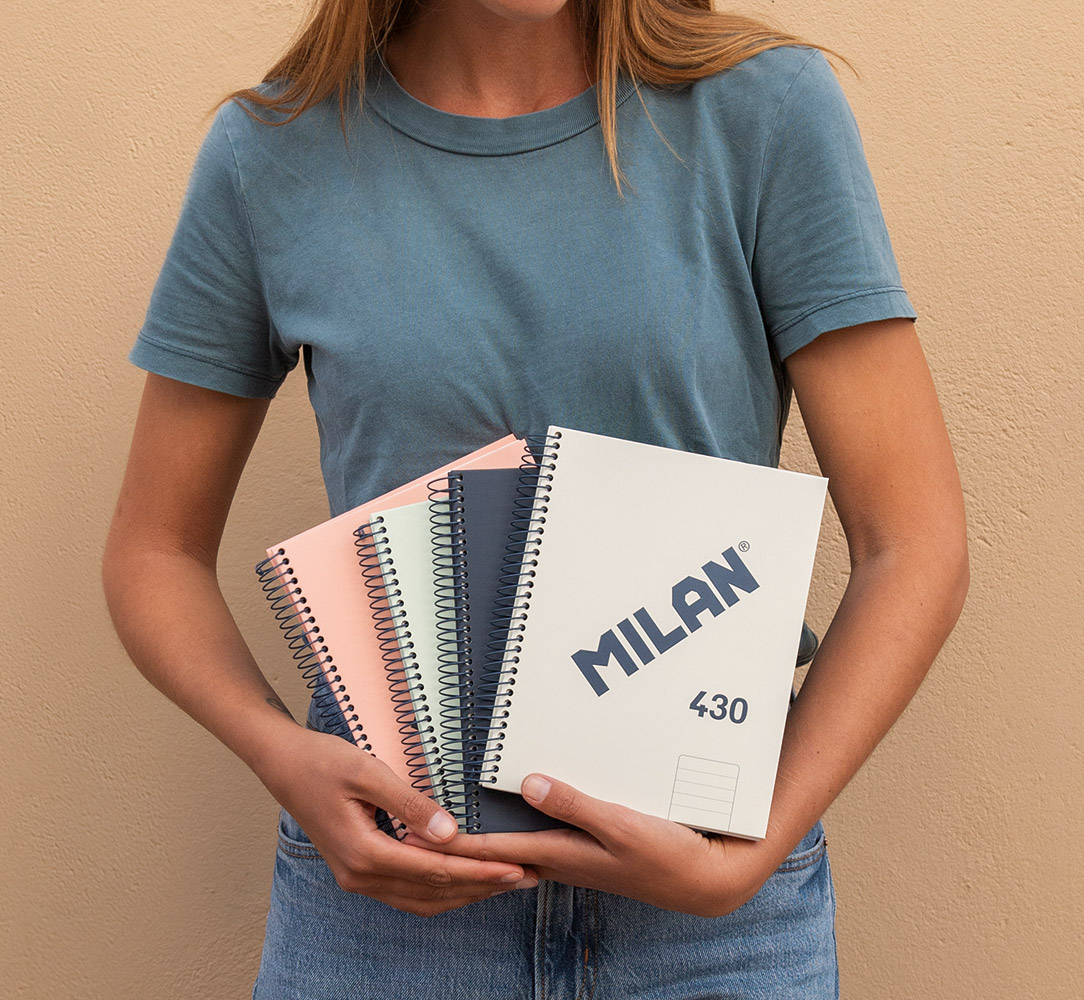 245851-EC Blok kolegij A5/D MILAN kolekcija 1918 rozi P3/18