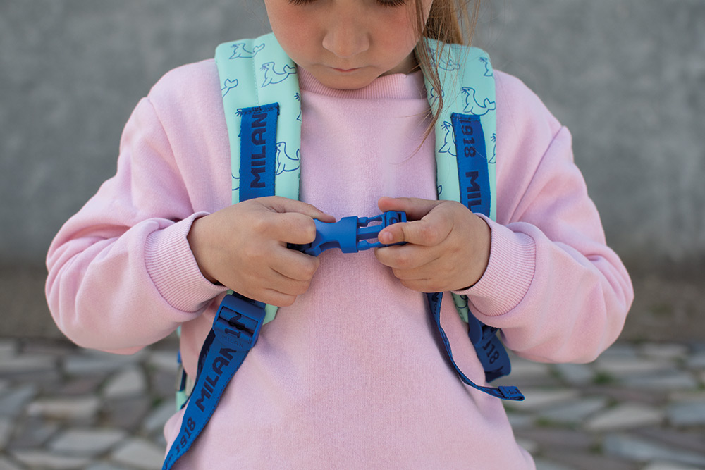 245909-EC Ruksak MILAN vrtićki 13,5L s izotermalnim pretincem 2L 460 since 1918 zelena P5