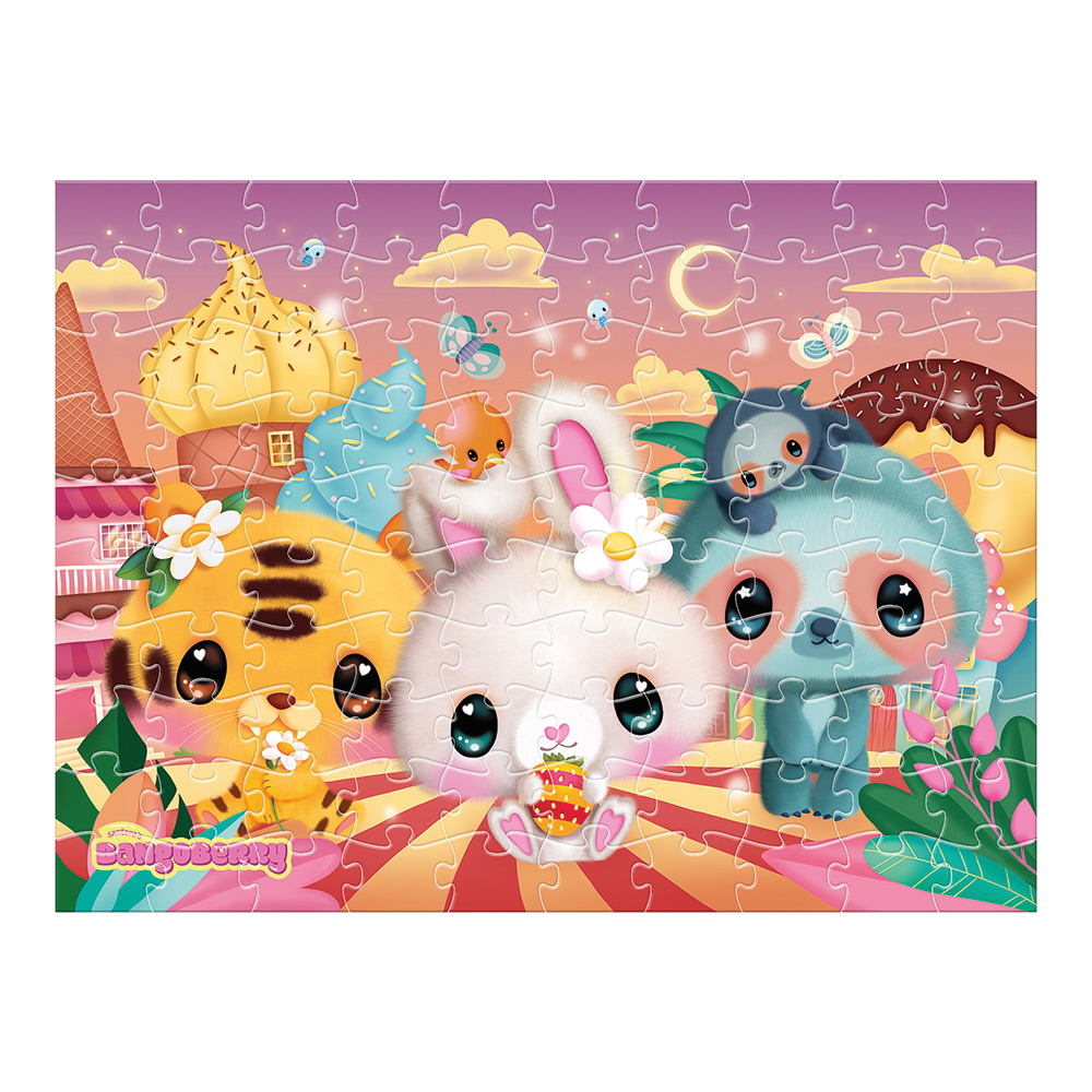 246099-EC Igra društvena puzzle 100kom Bangoberry Sweet Summer P3