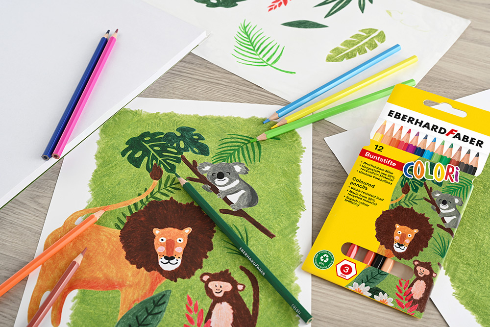 246286-EC Boje bezdrvene 12/1 EBERHARD FABER Colori karton bls P10/100