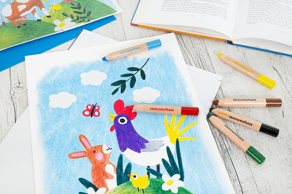 246294-EC Boje drvene 6/1 mini debele EBERHARD FABER MiniMaxi P6/72