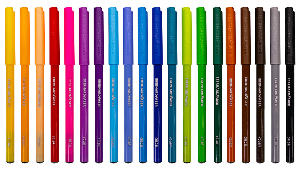 246295-EC Flomasteri 20/1 EBERHARD FABER Colori P6/72