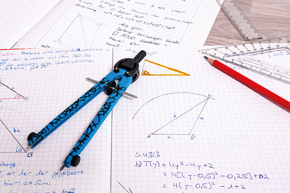 246308-EC Šestar EBERHARD FABER neon plavi + mine P3/60