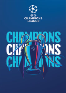 246340-EC Bilježnica A6/D UEFA Champions League, 40L, 80gr 67280 P10/120