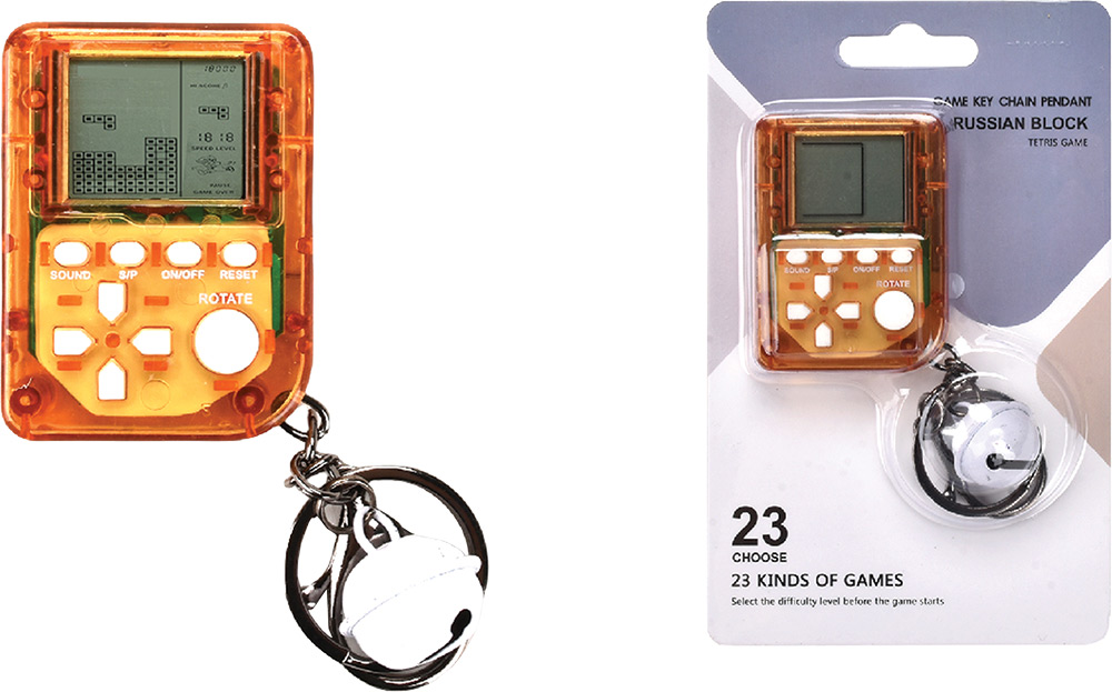 246442-EC Privjesak mini blok konzola s igrama, 23 igre HKTEC sort P12/216