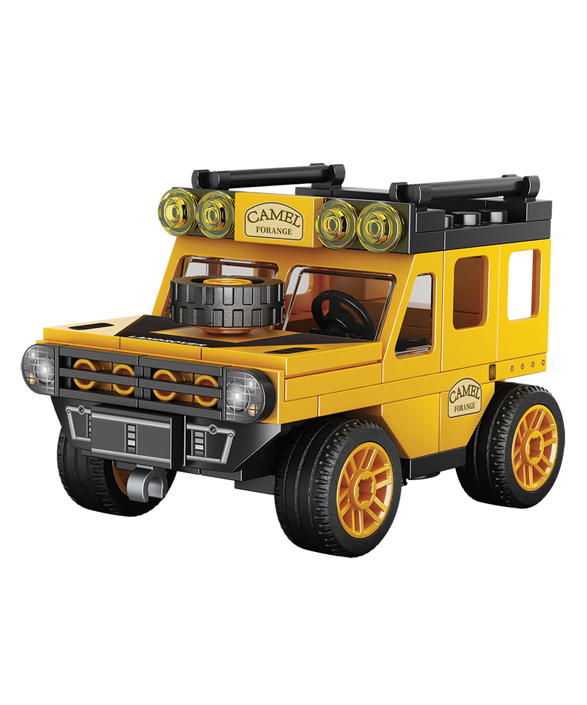 246449-EC Igra mini kockice auti Pull back P12/96