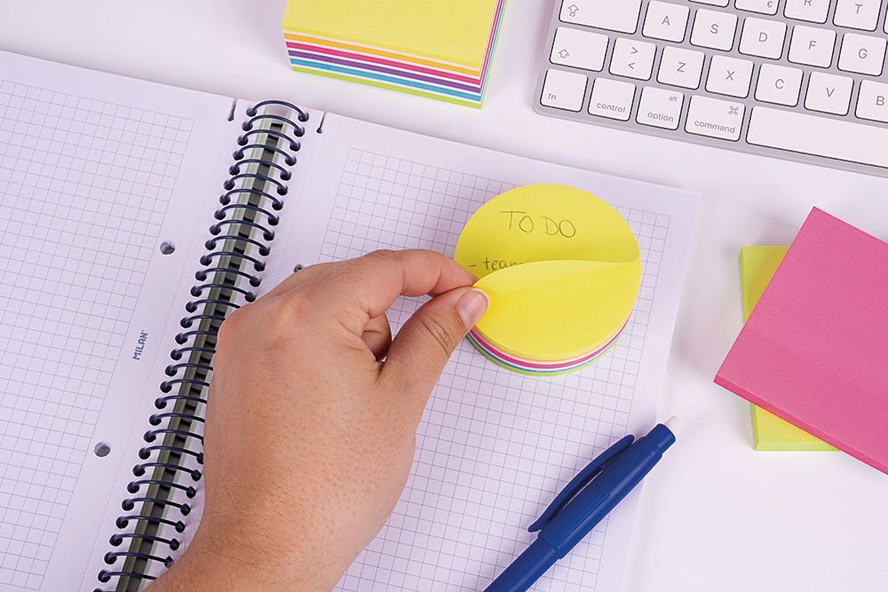 246494-EC Blok samolj. krug fi67mm Neon 6 boja 250L MILAN P18/108