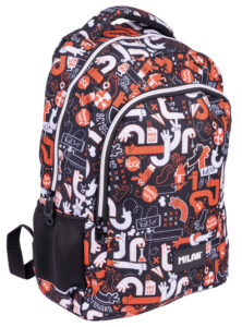 Ruksak 2 zipa Fingers Milan Netto