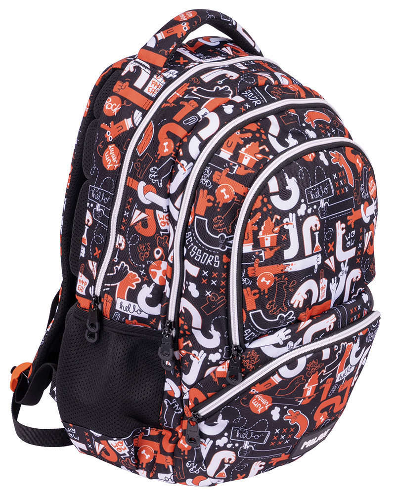 246586-EC Ruksak MILAN Fingers, 4 zipa 25lit P5