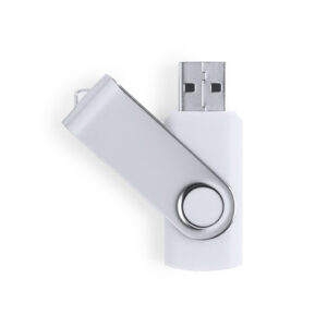 246650-EC Memori stick USB 32GB Twister bijeli u srebrnoj kutijici s prozorom