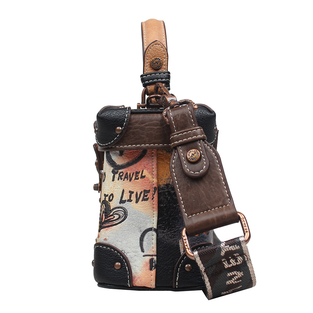 246713-EC Torba fashion Janet Art Gallery FW25 17,5x9x13 cm J-137 P30