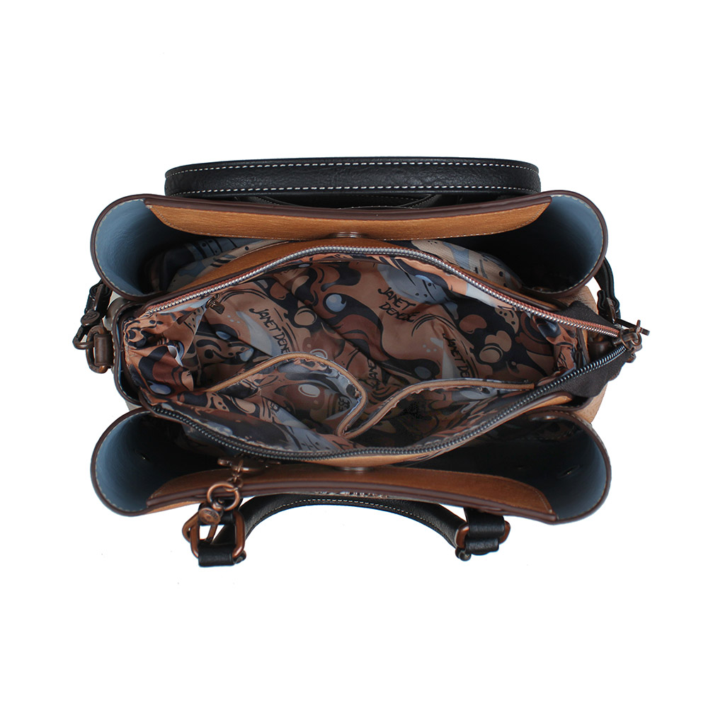 246715-EC Torba fashion Janet Art Gallery FW25 30x11x20 cm J-149 P20