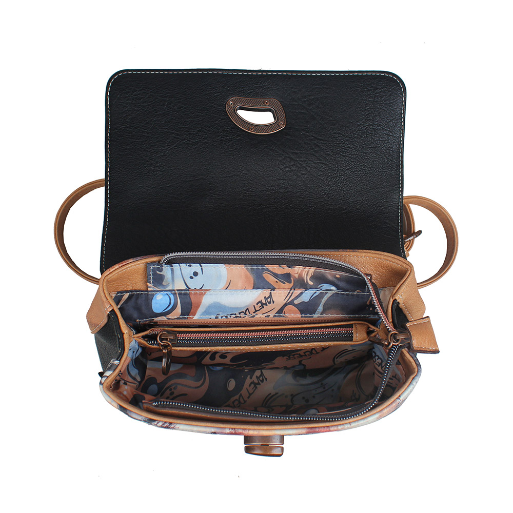 246718-EC Torba fashion Janet Art Gallery FW25 26x10x17 cm J-145 P34