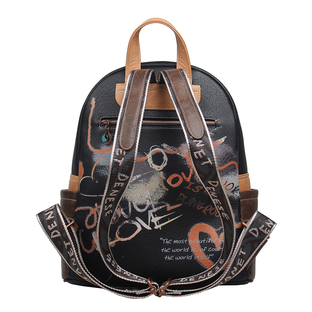 246721-EC Ruksak fashion Janet Art Gallery FW25 28x16x33 cm J-146 P14