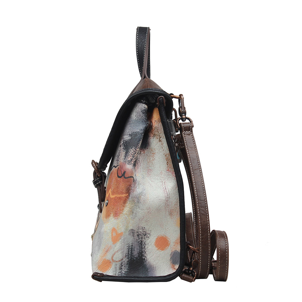 246722-EC Ruksak fashion Janet Art Gallery FW25 30x12,5x27 cm J-144 P14