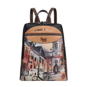 246723-EC Ruksak fashion Janet Art Gallery FW25 26x10x31 cm J-022D P20