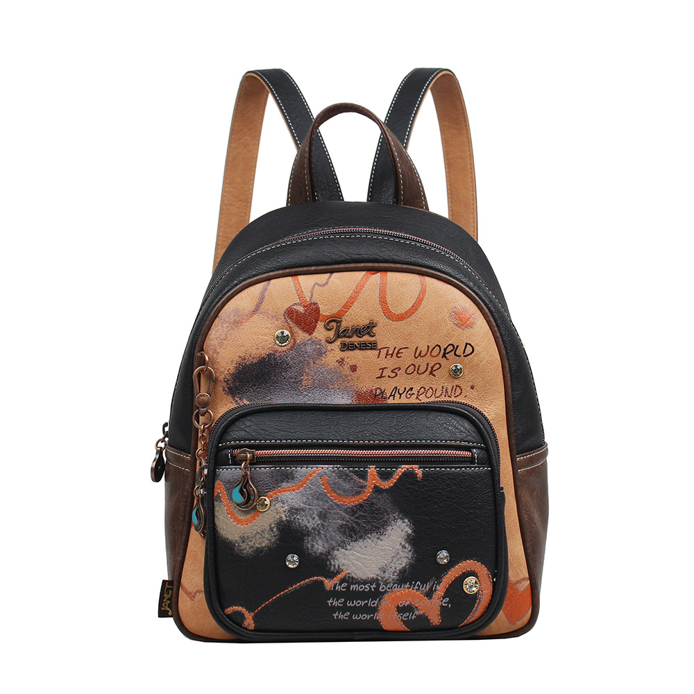 246724-EC Ruksak fashion Janet Art Gallery FW25 25x12x20 cm J-080C P20