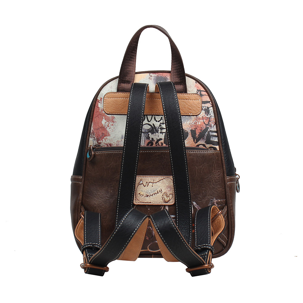 246724-EC Ruksak fashion Janet Art Gallery FW25 25x12x20 cm J-080C P20