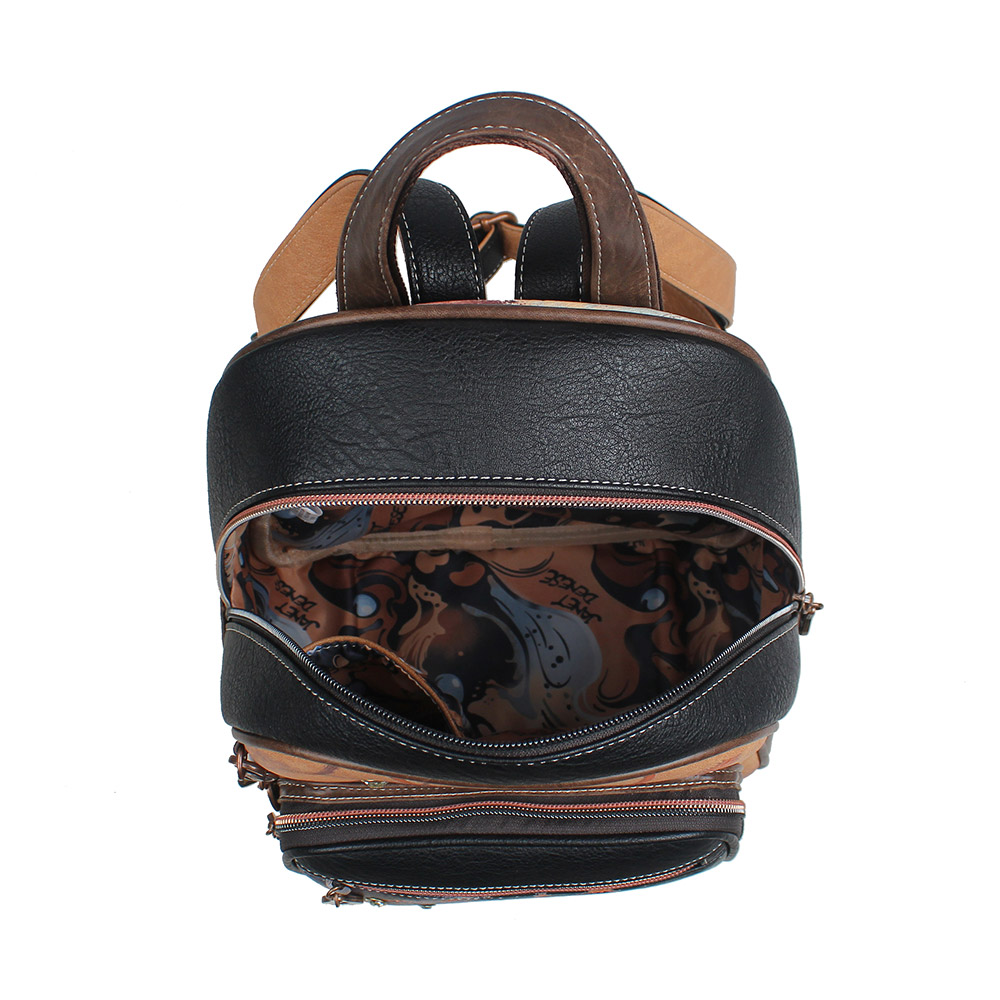 246724-EC Ruksak fashion Janet Art Gallery FW25 25x12x20 cm J-080C P20