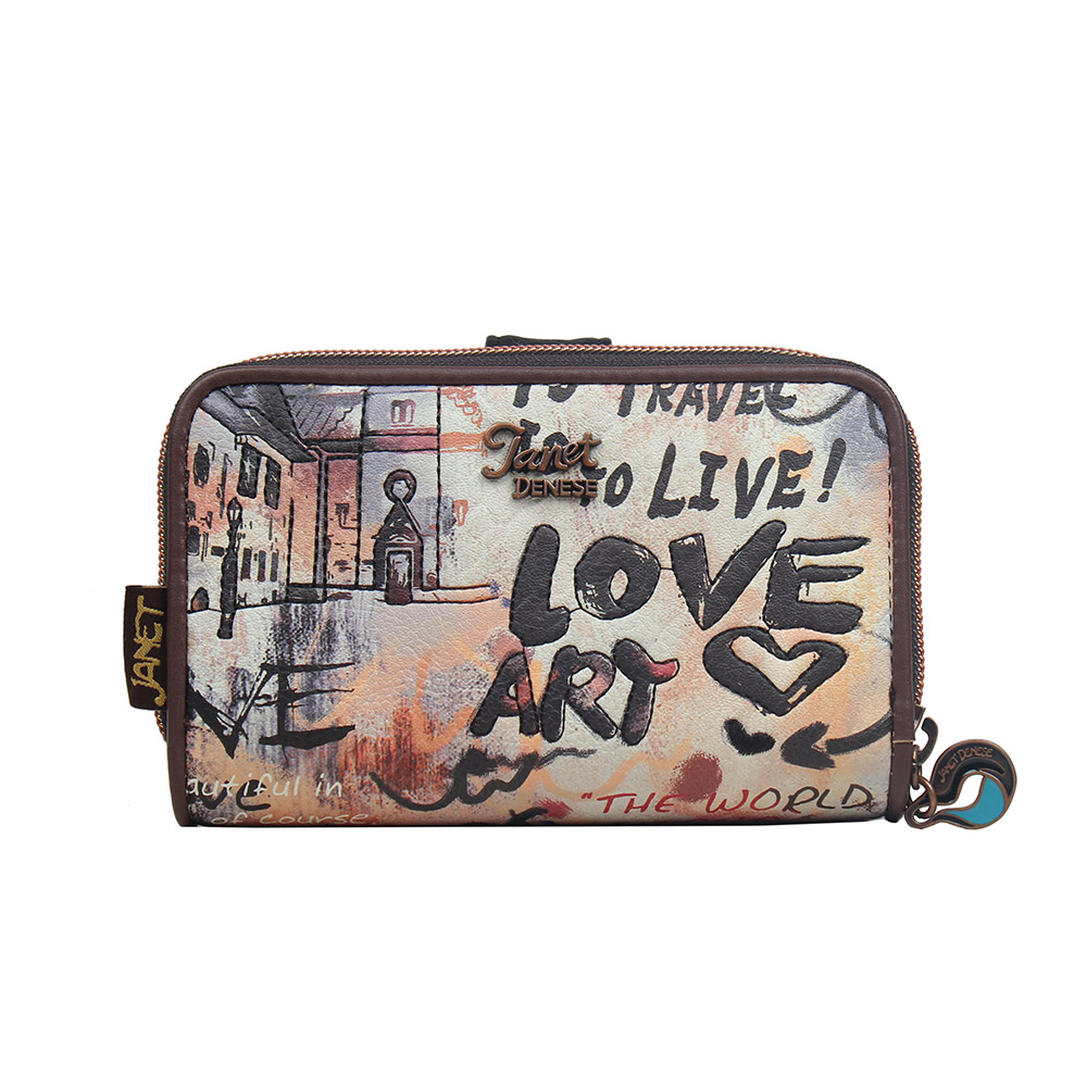 246728-EC Novčanik fashion Janet Art Gallery FW25 15x4x9,5cm JW-004E P30
