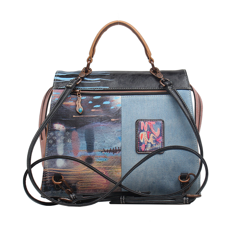 246738-EC Ruksak fashion Janet Art Gallery FW25 28x12,5x23 cm J-151 P14