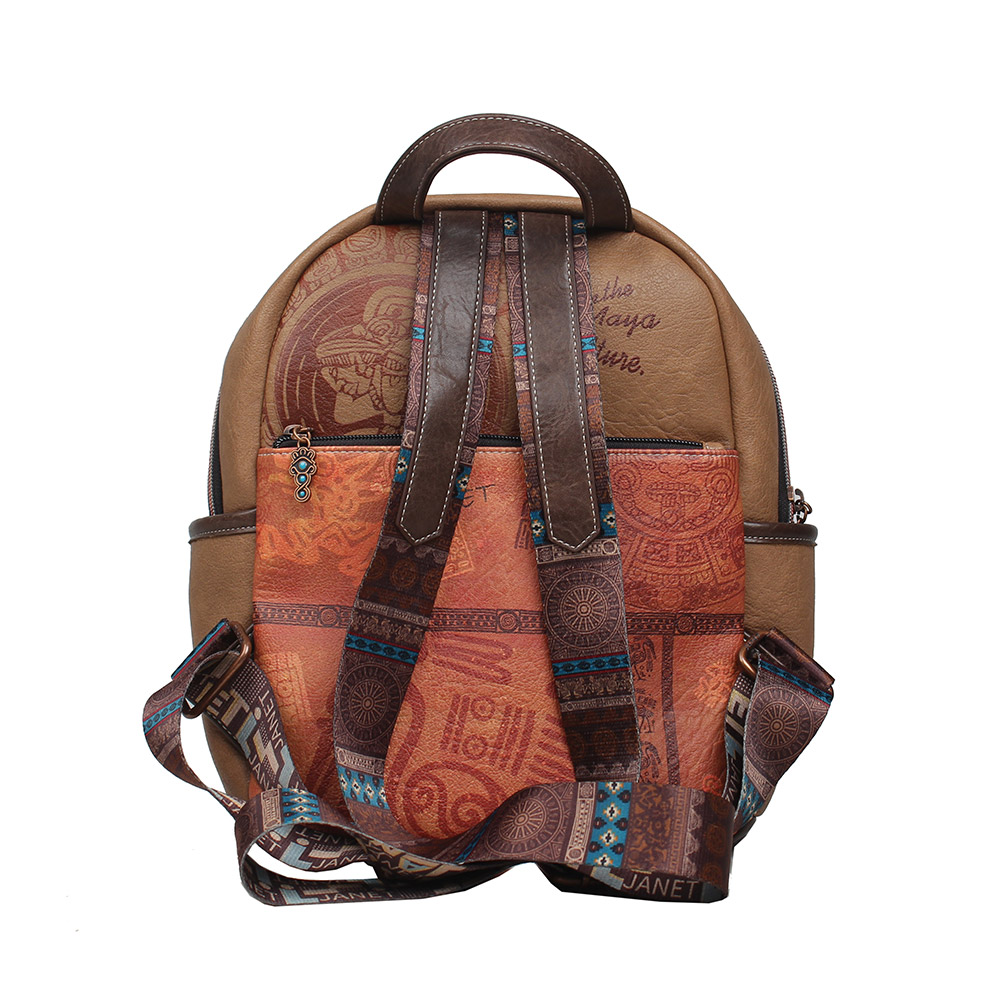 246753-EC Ruksak fashion Janet Maya journey FW25 25x15x31 cm J-114A P16