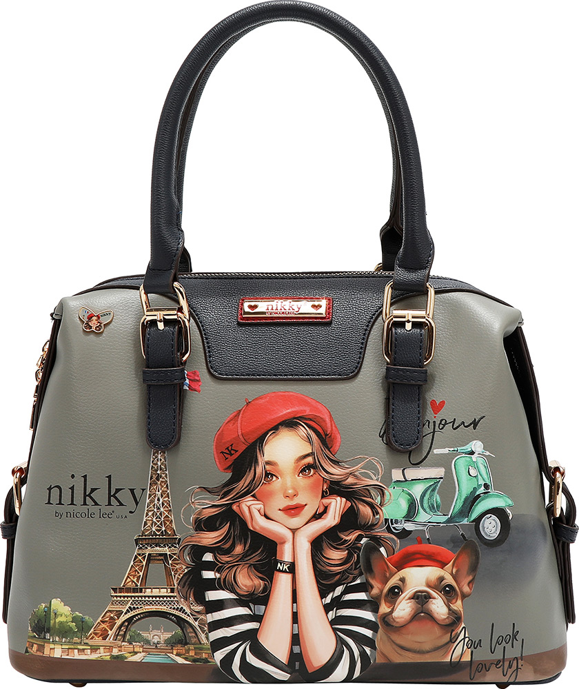 246780-EC Torba fashion NIKKY Eiffel Dreams FW25 26,5x20x9,5 cm NK13001 P12