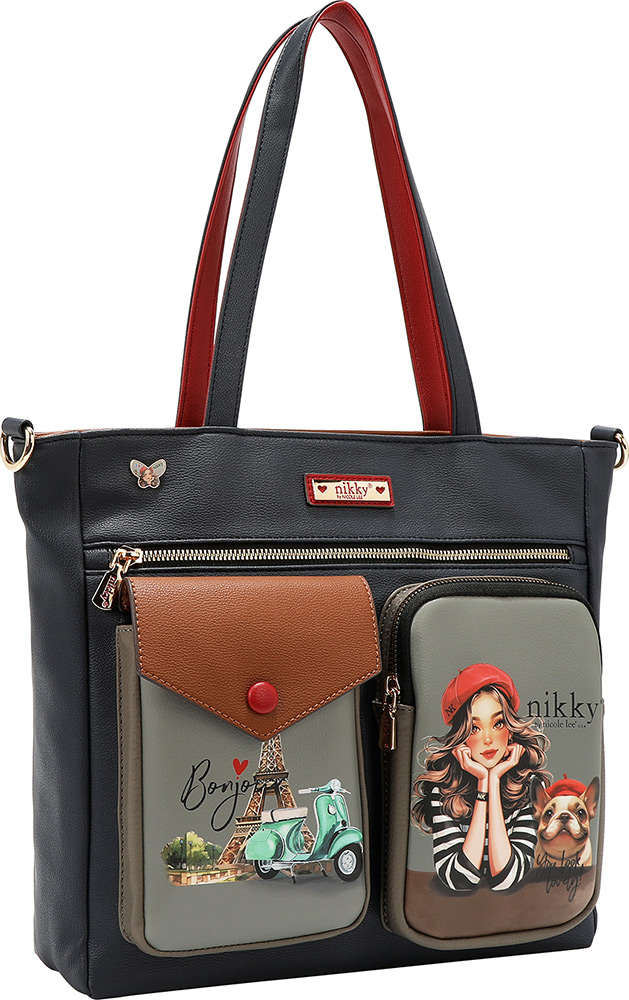 246781-EC Torba fashion NIKKY Eiffel Dreams FW25 30x29x7 cm NK13003 P12