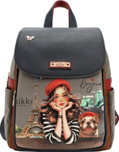 Ruksak fashion NIKKY Eiffel Dreams FW25 26x29x11,5cm ML13004 P12