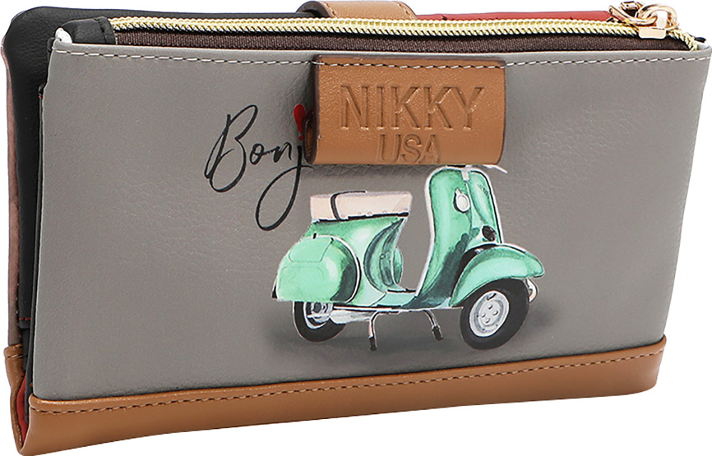 246798-EC Novčanik fashion NIKKY Eiffel Dreams FW25 10x17,5x2 cm NK22520 P48