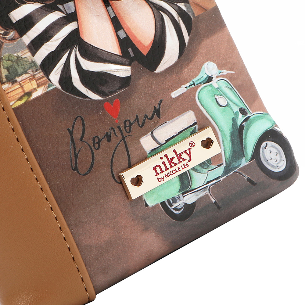 246798-EC Novčanik fashion NIKKY Eiffel Dreams FW25 10x17,5x2 cm NK22520 P48