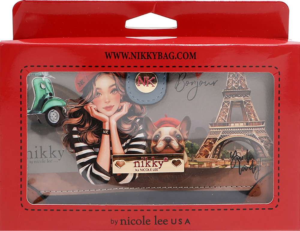 246799-EC Novčanik fashion NIKKY Eiffel Dreams FW25 15x10x4 cm NK22522 P96