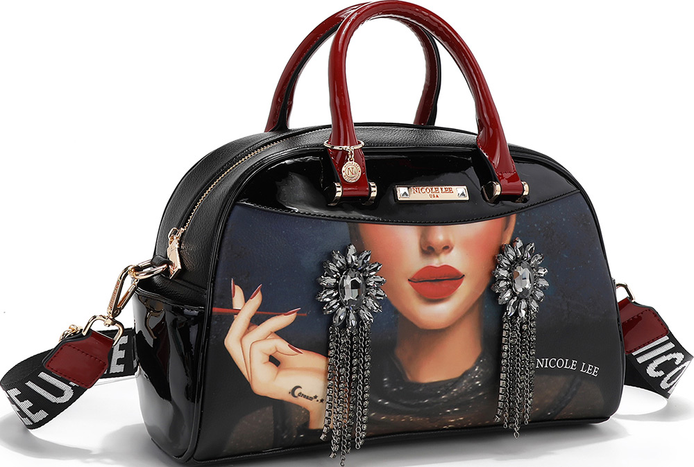 246818-EC Torba fashion NICOLE LEE SLB FW25 32x20x13 cm SLB17213 P12