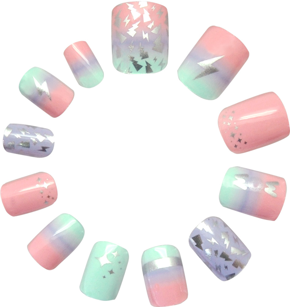 246948-EC Nokti umjetni WOW Generation samoljepljivi 24kom, P12/24